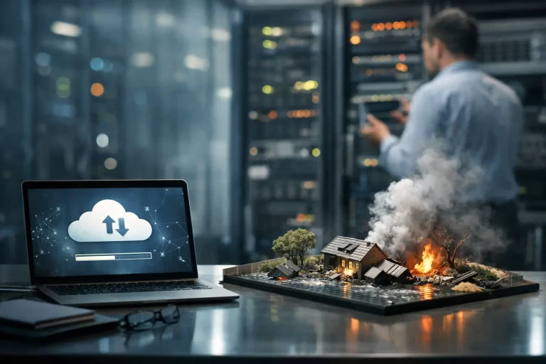 Recuperação de desastres na infraestrutura de TI