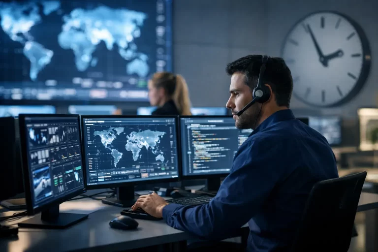 Suporte TI 24x7 empresarial para operações críticas